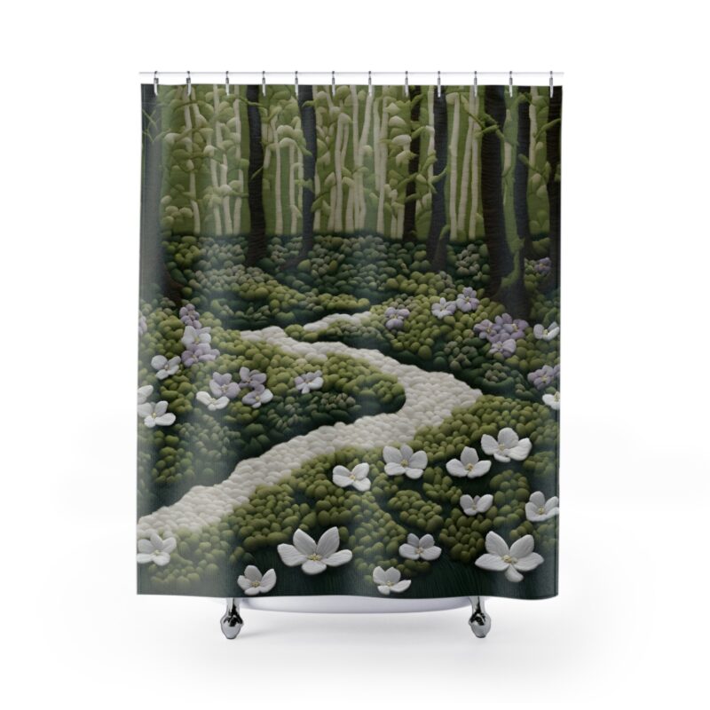 Lush Whimsy Shower Curtain - Image 2