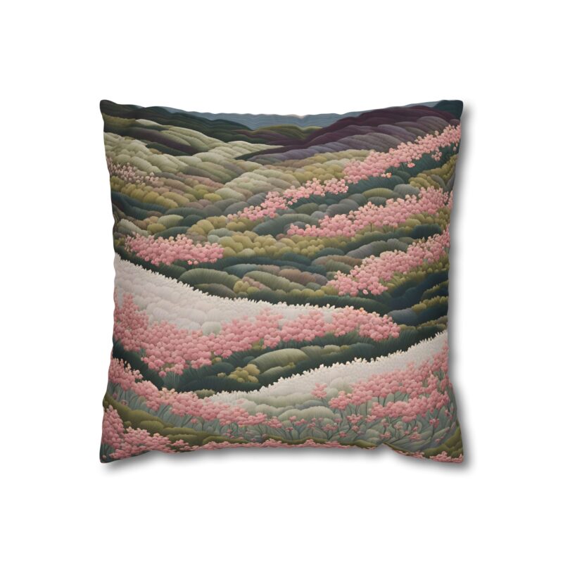 Dreamy Valley Faux Suede Pillowcase - Image 2