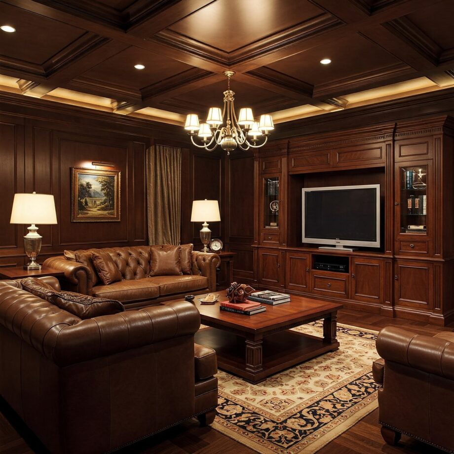 Brown Living Room Ideas 5